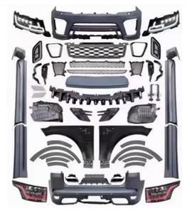 Kit carrosserie large pour Land Range Sport 2014-2017, transformation en modèle SVR 2018-2022, pièces automobiles ABS, phares, feux arrière, pare-chocs, kit carrosserie - Product Image 1