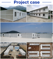 Maison conteneur modulaire préfabriquée intégrée et personnalisable de 20 pieds, moderne et portable, pour dortoir mobile