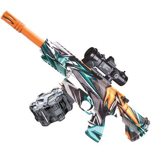 Nueva Pistola <span class=keywords><strong>de</strong></span> Bolas <span class=keywords><strong>de</strong></span> <span class=keywords><strong>Gel</strong></span> Tiktok, Pistola Eléctrica M416 con Explosión <span class=keywords><strong>de</strong></span> Balas <span class=keywords><strong>de</strong></span> Hidrogel, Juguete para Niños - Product Image 5