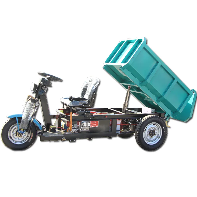 Çin fabrika tüm satış 2000W 3 KW motor üç tekerlekli elektrikli mini trike üç tekerlekli bisiklet kargo kamyon üç tekerlekli bisiklet 1500 kg 2000 kg