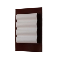 Applique murale décorative en grain de bois d'art zen chinois moderne nouveau lit créatif chambre chevet lampadaire pour famille d'accueil hôtel allée