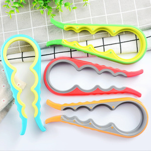 Multifunctional Can <b>Opener</b> Plastic Manual Bottle <b>Opener</b> Kitchen Household Tool Easy To Open Handle Design - Product Image 4