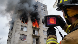 Lente Termica LWIR 50mm F1.0 per Monitoraggio a Lungo Raggio 640x512 <span class=keywords><strong>12</strong></span>μm a Fuoco Fisso per Ispezione e Rilevamento Incendi OEM ODM - Product Image 5