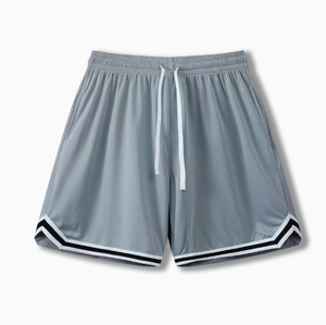 Short de <span class=keywords><strong>basket</strong></span>-ball à séchage rapide en gros d'usine pour hommes femmes pantalon de sport au genou décontracté ample sans chevauchement imprimé - Product Image 5
