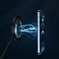 Лидер продаж 2022, 15 Вт, магнитная Беспроводная Быстрая зарядка MFI для IPhone13/12, зарядное устройство Apple для быстрой зарядки, вилка US UK EU