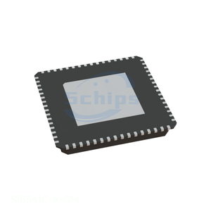 IC CLK BUFFER PLL 64QFN Original 64 VFQFN Exposed Pad Clock Timing SI5341C-A-GM Electronic Component Distributor - Product Image 1
