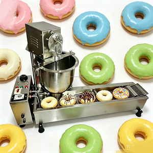 Nueva Máquina Comercial de Acero Inoxidable para Hacer Mini Donuts y Bollos Dulces, Automática, Multifuncional, de Gran Capacidad - Product Image 2