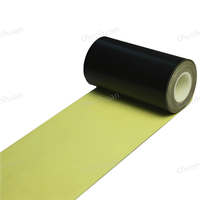 Tissu enduit de PTFE pelable et collant pour joints haute température et bandes d'étanchéité Adhésif sensible à la pression Fibre de verre enduite de PTFE