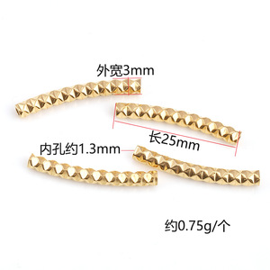 Composants de bijoux en acier inoxydable à motif étoile facetté pour la fabrication de bracelets, accessoires plaqués or DIY H1362 - Product Image 3