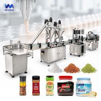 Chaîne de machines de pesage, remplissage et scellage automatiques instantanées Shanghang pour pots de lait en poudre, pots de savon en poudre pour bébés et bouteilles, destinée aux boîtes de conserve