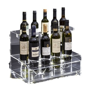 ที่เก็บขวดแชมเปญหรูหราสำหรับเฟอร์นิเจอร์ห้องนั่งเล่นบ้านที่เก็บไวน์และเครื่องดื่มอะคริลิคใส - Product Image 6