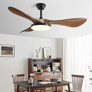 <b>Ceiling</b> <b>Fan</b> Light With Led Fixed Blade For Living Room And Dining Room 5 Year Warranty - Product Image 1