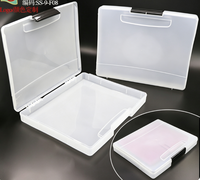 Scatola di Stoccaggio in Plastica Rettangolare Impermeabile con Manico Largo, Design Moderno e Minimalista per Scrivania, Direttamente dalla Fabbrica