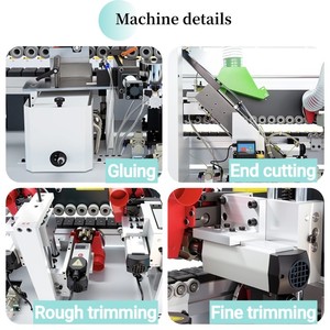 Machine industrielle renforcée JHM-364(M) pour le placage de chants de bois massif à haut rendement - Product Image 3