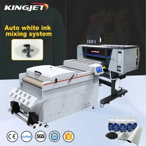 Machine Impressora Warmte Overdracht T-Shirt Afdrukken Pet Film Vinyl Machine 60Cm Digitale Inkjet Dtf Printer Voor Stof Afdrukken