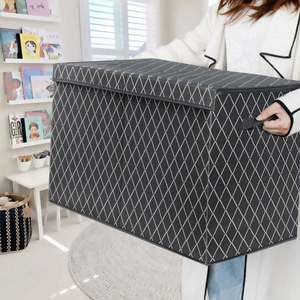 Nouvelle conception, service personnalisé, organiseurs de rangement pour jouets pliables pour enfants avec poignées durables - Product Image 2