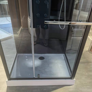 ห้องน้ำพลาสติกซาวน่าอบไอน้ำห้องโดยสารห้องอาบน้ำฝักบัวกล่อง - Product Image 5