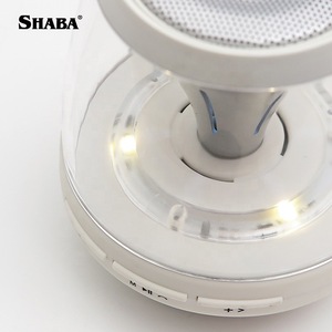 Sabah VS18 Mini <b>Bluetooth</b> <b>Speaker</b> Colorful <b>LED</b> Light Portable Desktop <b>Speaker</b> Rechargeable Battery 73x73x80mm - Product Image 4