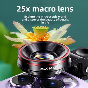 Lente <span class=keywords><strong>de</strong></span> Cámara Externa para Teléfono 062 Tres en Uno 235, <span class=keywords><strong>Ojo</strong></span> <span class=keywords><strong>de</strong></span> <span class=keywords><strong>Pez</strong></span>, Gran Angular, Macro 25x HD - Product Image 4