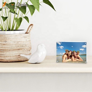 Présentoir de cadre photo magnétique en acrylique sans <span class=keywords><strong>lunette</strong></span> personnalisé d'usine Photos imprimées, présentoir en plexiglas de menu - Product Image 5
