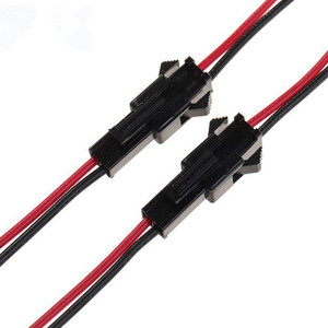 SM2.5 erkek dişi terminal tel 2 3 4 5pin LED ışık elektronik kablo - Product Image 1