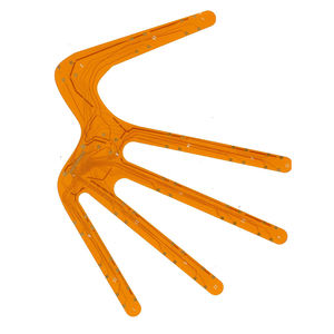 لوحات دوائر مطبوعة مرنة مخصصة من البولي إيميد <span class=keywords><strong>PI</strong></span> مع تقوية بصفائح الفولاذ FR4 من الشركة المصنعة الصينية - Product Image 4