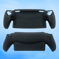 Nouvelle coque en silicone antidérapante avec particules pour console de jeu portable PS5 Portal Remote Player