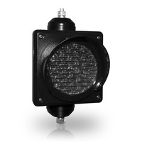 Pemasok Lampu Lalu Lintas Dia.100mm(6inci) Lampu Lalu Lintas LED Hijau Dengan Lensa Jaring Laba-laba