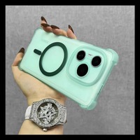   Étui de chargement magnétique sans fil antichoc pour Tecno Spark 40 Pro Plus Spark 20 20C 10 Pro 10C Go 1 Housse transparente