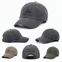 Casquette de baseball non structurée en coton avec logo brodé personnalisé, ajustable avec boucle métallique, 6 panneaux, pour hommes et femmes, vente en gros