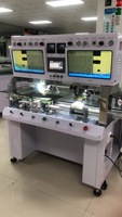 Machine de réparation d'écrans de télévision LED LCD, d'ordinateurs portables et de panneaux d'affichage Silman CR-880DH-19M à double tête PLC pour le collage ACF, COF, TAB, FPC, COG, FOG