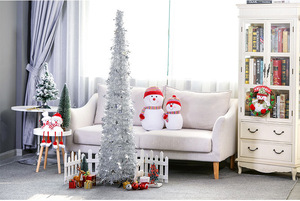 2022 directo de fábrica decoración navideña creativa Material de PVC guirnalda árbol de Navidad 1,2/1,5 m árbol de Navidad - Product Image 6