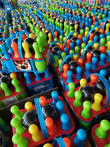 Juego de Bolos de Plástico Multicolor para Niños, Juguete Deportivo de Interior con 2 Bolas - Product Image 6