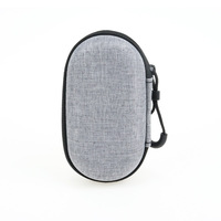 Sac de transport rigide en nylon EVA, étanche, antichoc, boîte de rangement protectrice pour appareil photo, écouteurs, chargeur, batterie externe, téléphone portable