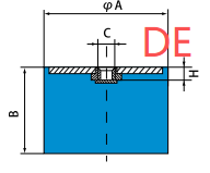 منتجات مطاطية من مادة EPDM، ممتصات صدمات قياسية، مخمدات اهتزازات، حوامل تعليق، ممتصات صدمات مطاطية - Product Image 2