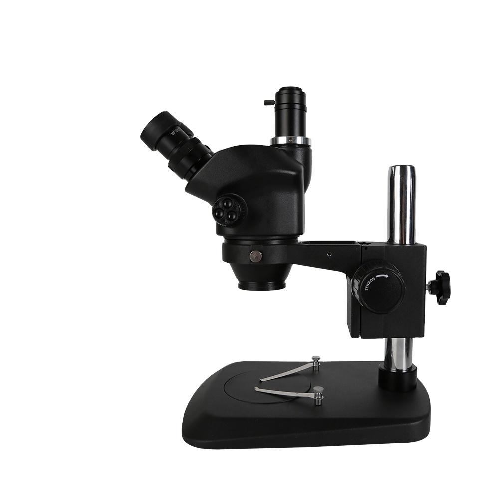 Kaisi Repair Mobile Phone Optical Microscope PCB Inspection 7X50X Zoom Stereo Trinocular Microscope With Camera
