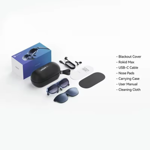 แว่นตาอัจฉริยะ ROKID Max AR แว่นตาดูเกม 3 มิติ แว่นตาพกพา ฉายภาพหน้าจอคอมพิวเตอร์มือถือ ไม่ใช่แว่นตา <span class=keywords><strong>VR</strong></span> เครื่องออลอินวัน - Product Image 5