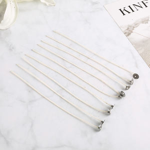 Mèche de bougie en coton ciré avec support, longueur 20-300 mm et diamètre 1,8-2,6 mm pour la fabrication de bougies - Product Image 6