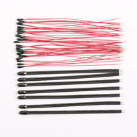 Sensor de Temperatura Termistor NTC Shenzhen Top-King 10k 100k, Cable de Cobre Esmaltado, Alta Precisión, Miniatura, con Cuentas de Epoxi, Térmico