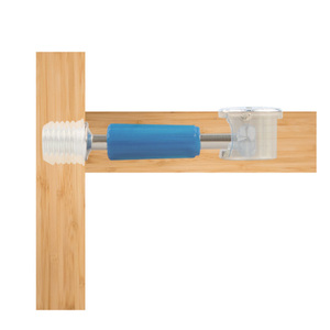Kit de vis de connexion excentriques 3-en-1 pour meubles, armoires et panneaux – Connecteurs et fixations pour meubles - Product Image 3