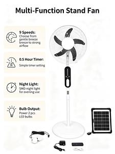 For Money Gift Box Table <b>Fan</b> Solar Rechargeable <b>Fan</b> Rechargeable Battery <b>Fan</b> - Product Image 1