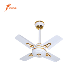 Hiện đại thông minh 24 inch 4 Blades Đen DC Motor LED quạt trần và điều khiển từ xa cho nhà phòng khách hoặc phòng ngủ - Product Image 2