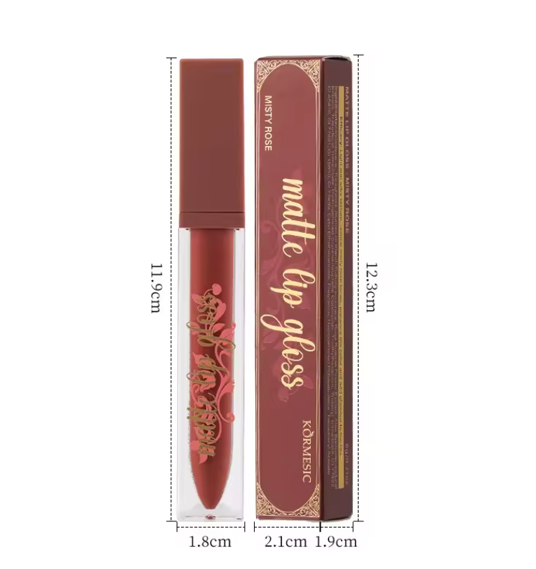 Glaçage à lèvres mat-rose brume 6g