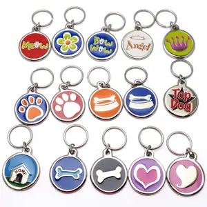 Custom Cheap Metal Keychain Manufacturers Wholesale Promotion Key Ring Souvenir Custom 3D Metal Logo Key Chain