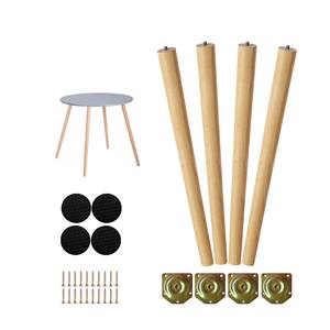 ขาโต๊ะไม้บีชยังไม่เสร็จขาเฟอร์นิเจอร์โรงนาแบบทันสมัยสำหรับโต๊ะอาหาร - Product Image 1