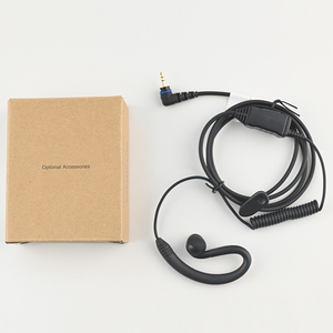 Auricular EHS16 con Gancho para Oreja para Walkie Talkie, Micrófono de Audio Potente, Auricular con Micrófono Integrado y Botón PTT para PD350 PD360 PD370 - Product Image 2
