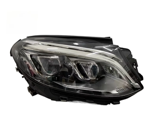 W166 LED 2017-2020ไฟหน้าพื้นหลังสีดำเหมาะสำหรับ Mercedes Benz มล. - Product Image 6