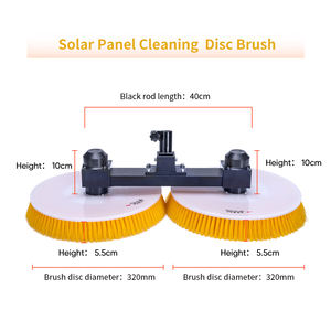 Máquina de <span class=keywords><strong>cepillo</strong></span> de <span class=keywords><strong>limpieza</strong></span> de paneles <span class=keywords><strong>solares</strong></span> de doble cabezal de 3,5 M, 5,5 M, 7,5 M, accionada por agua, <span class=keywords><strong>limpieza</strong></span> de <span class=keywords><strong>placas</strong></span> <span class=keywords><strong>solares</strong></span> fotovoltaicas giratorias - Product Image 5