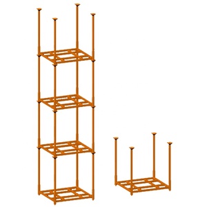 Rack d'empilage en métal acier Q235B soudé à usage intensif Victory personnalisé - Product Image 4