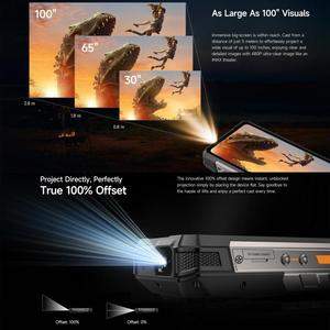 <span class=keywords><strong>Ulefone</strong></span> <span class=keywords><strong>Armor</strong></span> 34 Pro Global 2025 con Proyector, 16GB+512GB, Visión Nocturna de 25500mAh, Teléfono Robusto IP68/IP69K, Pantalla de 6.95 Pulgadas y Android 15 - Product Image 3